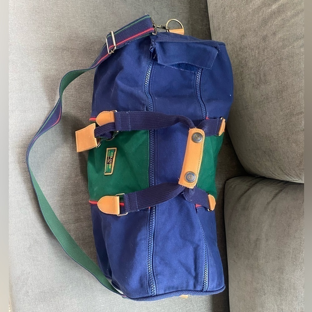 Vintage Colours by Alexander Julian Large Duffle Travel Bag - Picture 7 of 11